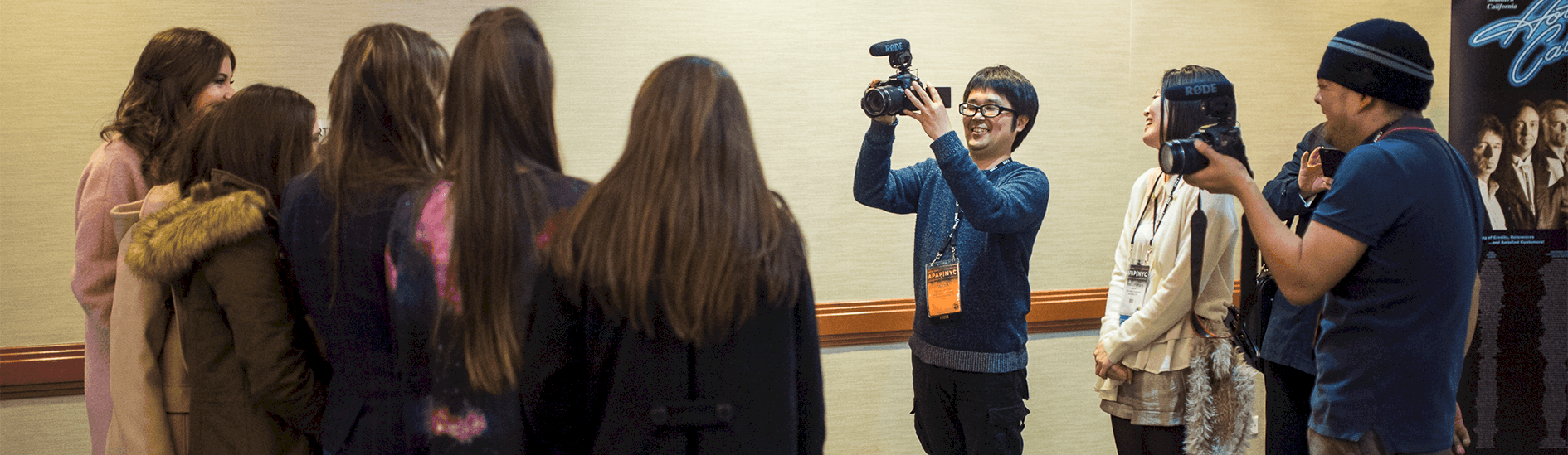 Camera Crew at APAP|NYC by Adam Kissick/APAP
