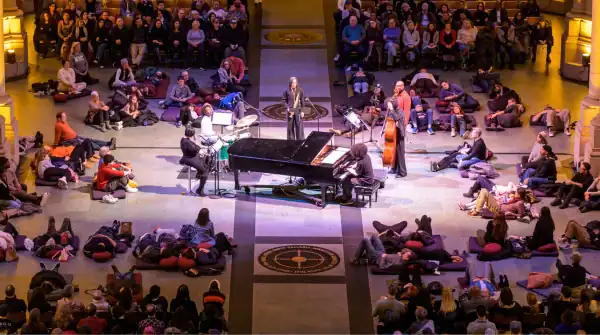 A Carnegie Hall Well-Being Concert featuring Sean Jones and Friends at APAPNYC 2025 (Photo by Adam Kissick/APAP)